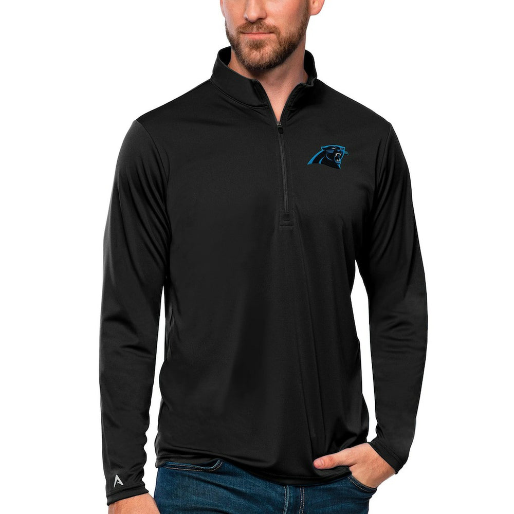 Carolina Panthers Antigua Tribute Quarter-Zip Lightweight Pullover Top | NFL Outlet