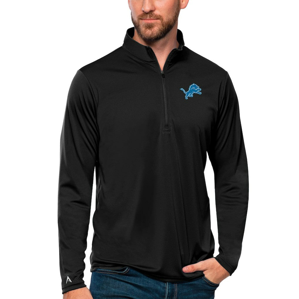 Detroit Lions Antigua Tribute Quarter-Zip Lightweight Pullover Top | NFL Hot