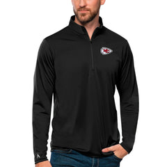 Kansas City Chiefs Antigua Tribute Quarter-Zip Lightweight Pullover Top | NFL US