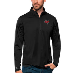 Tampa Bay Buccaneers Antigua Tribute Quarter-Zip Lightweight Pullover Top | NFL On sale