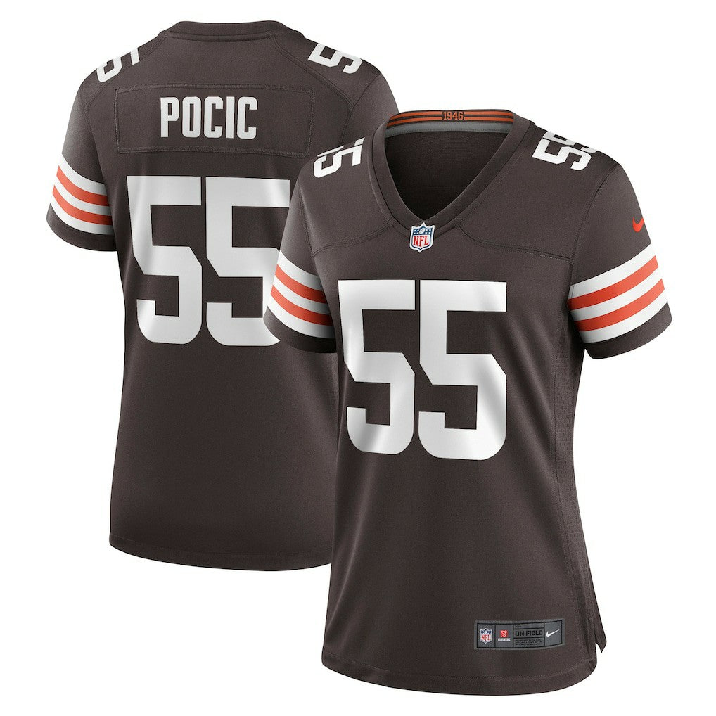 Cleveland Browns Ethan Pocic  Women's Game Jersey | NFL Near me