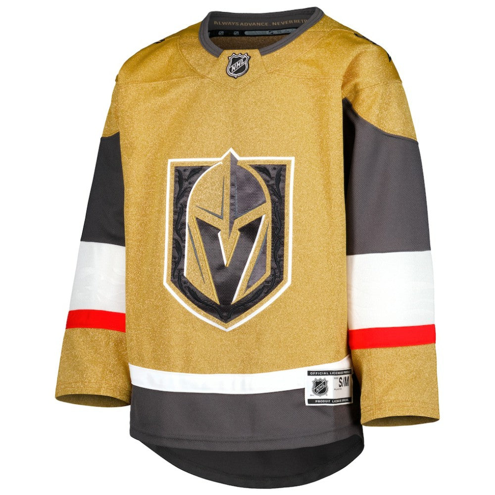 Vegas Golden Knights Youth 2021/22 Home Premier Jersey -  NHL Jerseys