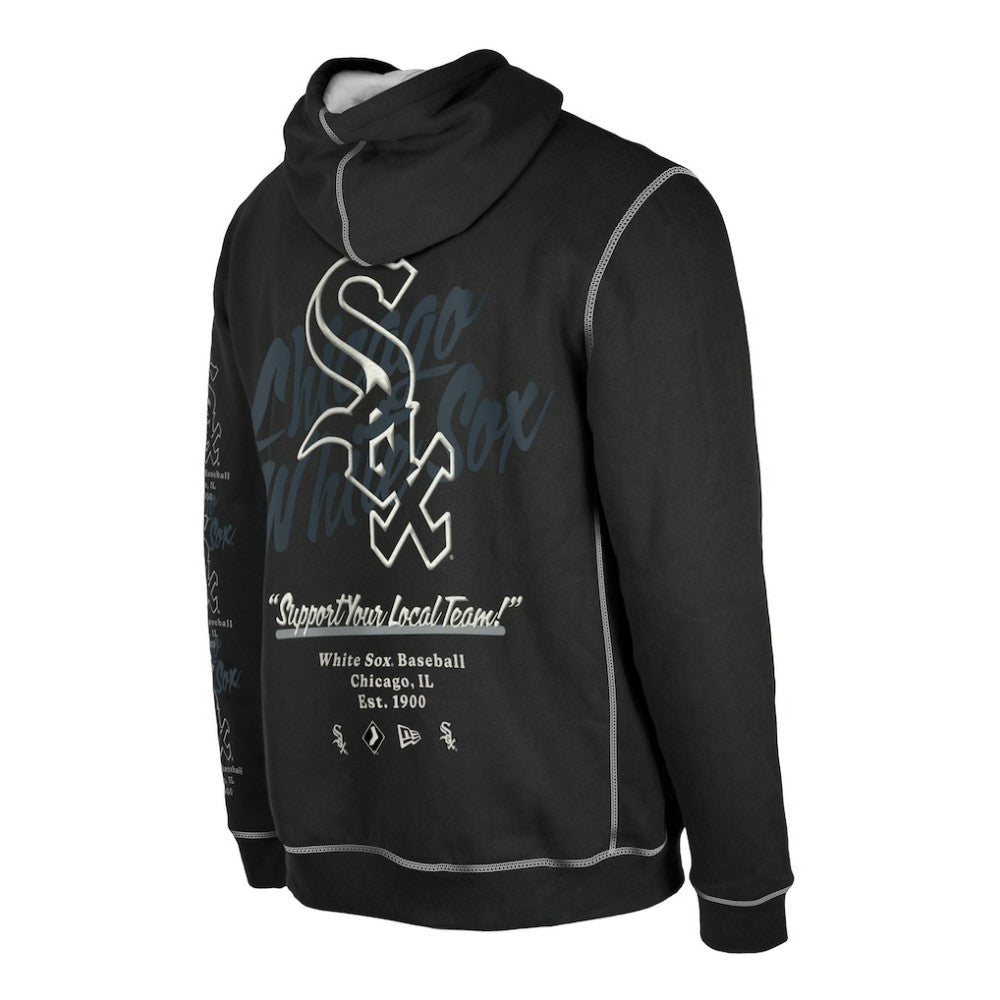 Chicago White Sox New Era Team Split Pullover Hoodie - MLB Hoodies