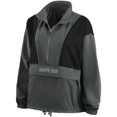 Chicago White Sox WEAR by Erin Andrews Women's Packable Half-Zip Jacket - MLB Jackets
