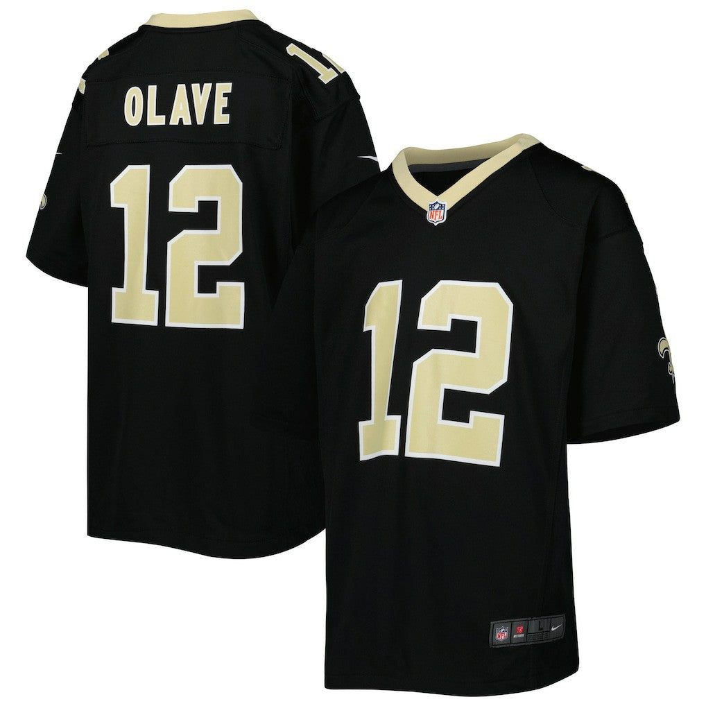 New Orleans Saints Chris Olave  Youth Game Jersey | NFL Online