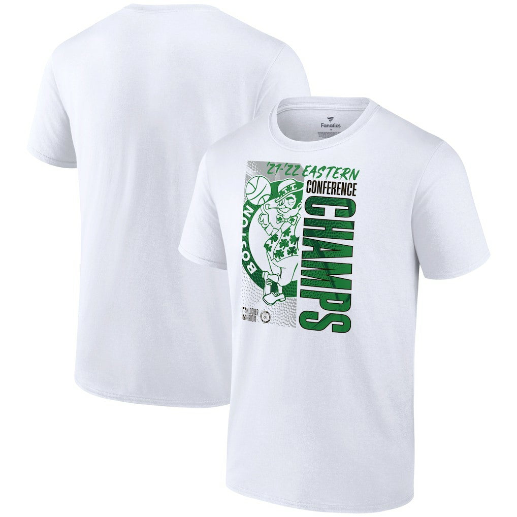 White Boston Celtics 2022 Eastern Conference Champions Locker Room T-Shirt | NBA