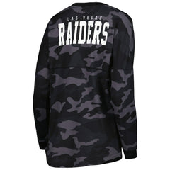 Las Vegas Raiders Women's Camo Long Sleeve T-Shirt | NFL Sale