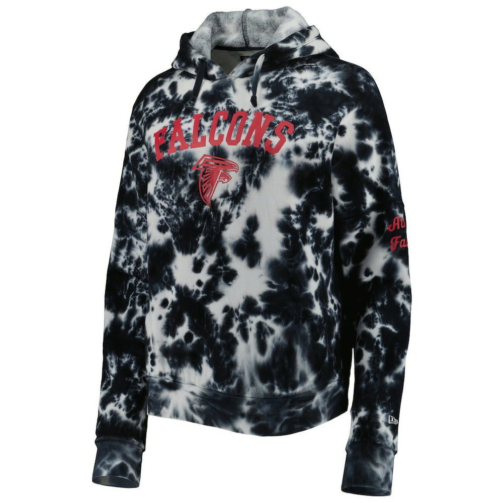 Atlanta Falcons Women's Cloud Dye Fleece Pullover Hoodie | NFL New