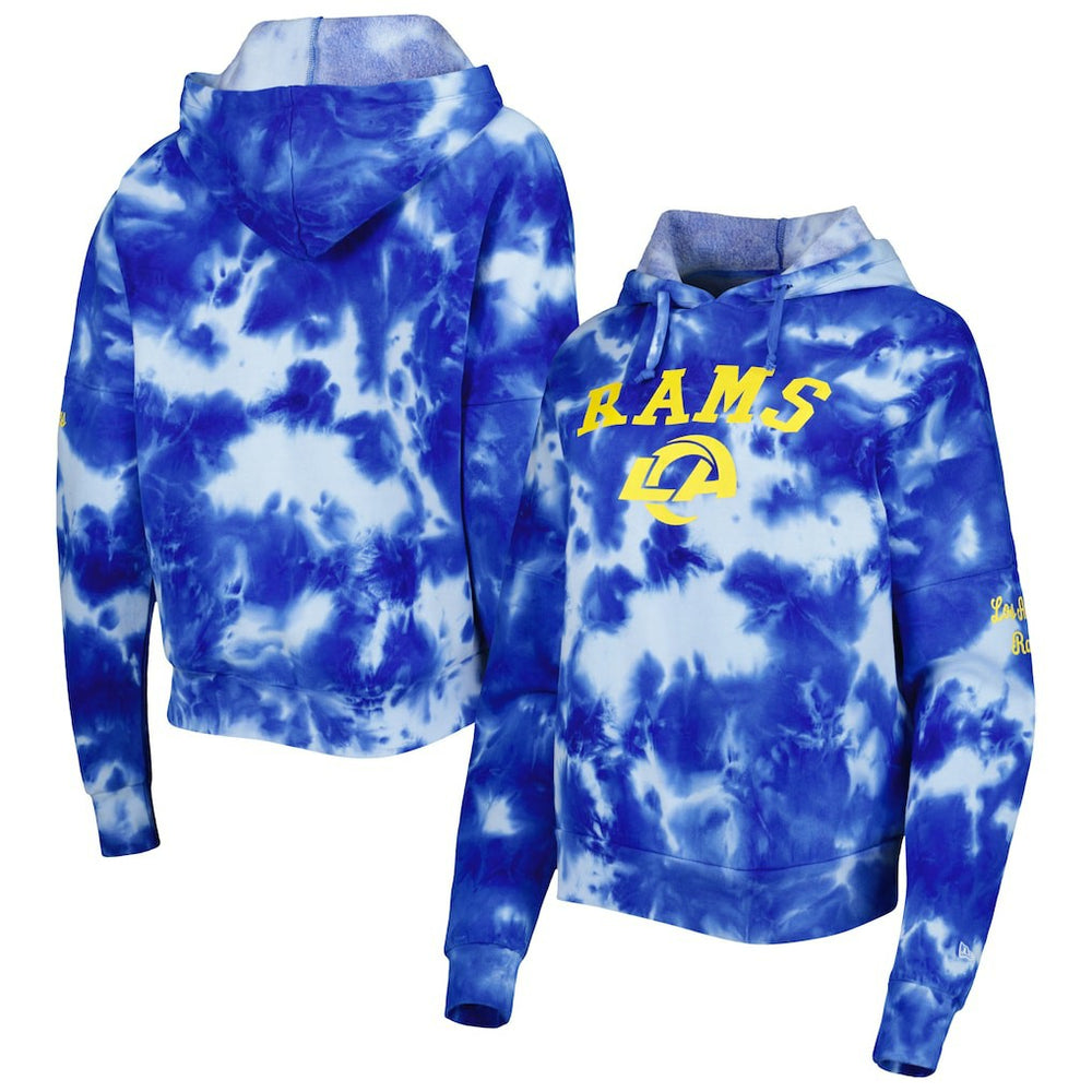 Los Angeles Rams Women's Cloud Dye Fleece Pullover Hoodie | NFL Sale