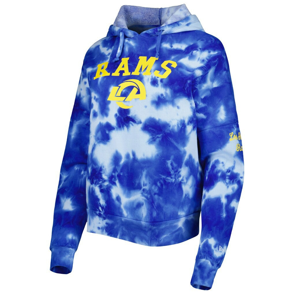 Los Angeles Rams Women's Cloud Dye Fleece Pullover Hoodie | NFL Sale