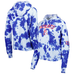 New England Patriots Women's Cloud Dye Fleece Pullover Hoodie | NFL Sale
