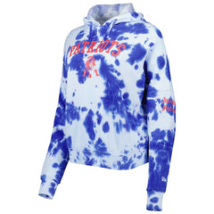New England Patriots Women's Cloud Dye Fleece Pullover Hoodie | NFL Sale