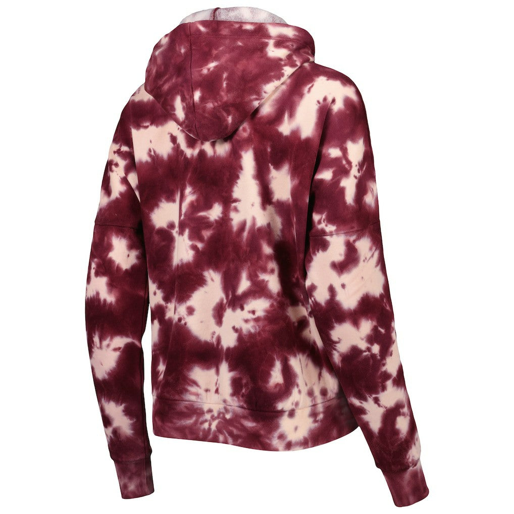 Washington Commanders Women's Cloud Dye Fleece Pullover Hoodie | NFL New