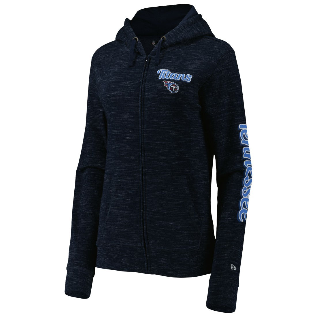 Tennessee Titans Women's Reverse Full-Zip Hoodie | NFL Discount