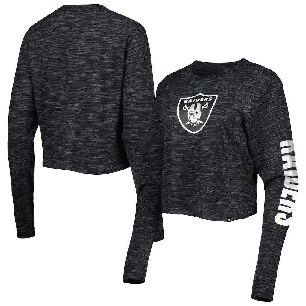 Las Vegas Raiders Women's Crop Long Sleeve T-Shirt | NFL Near me