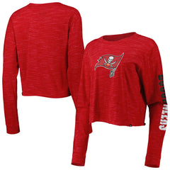 Tampa Bay Buccaneers Women's Crop Long Sleeve T-Shirt | NFL Outlet