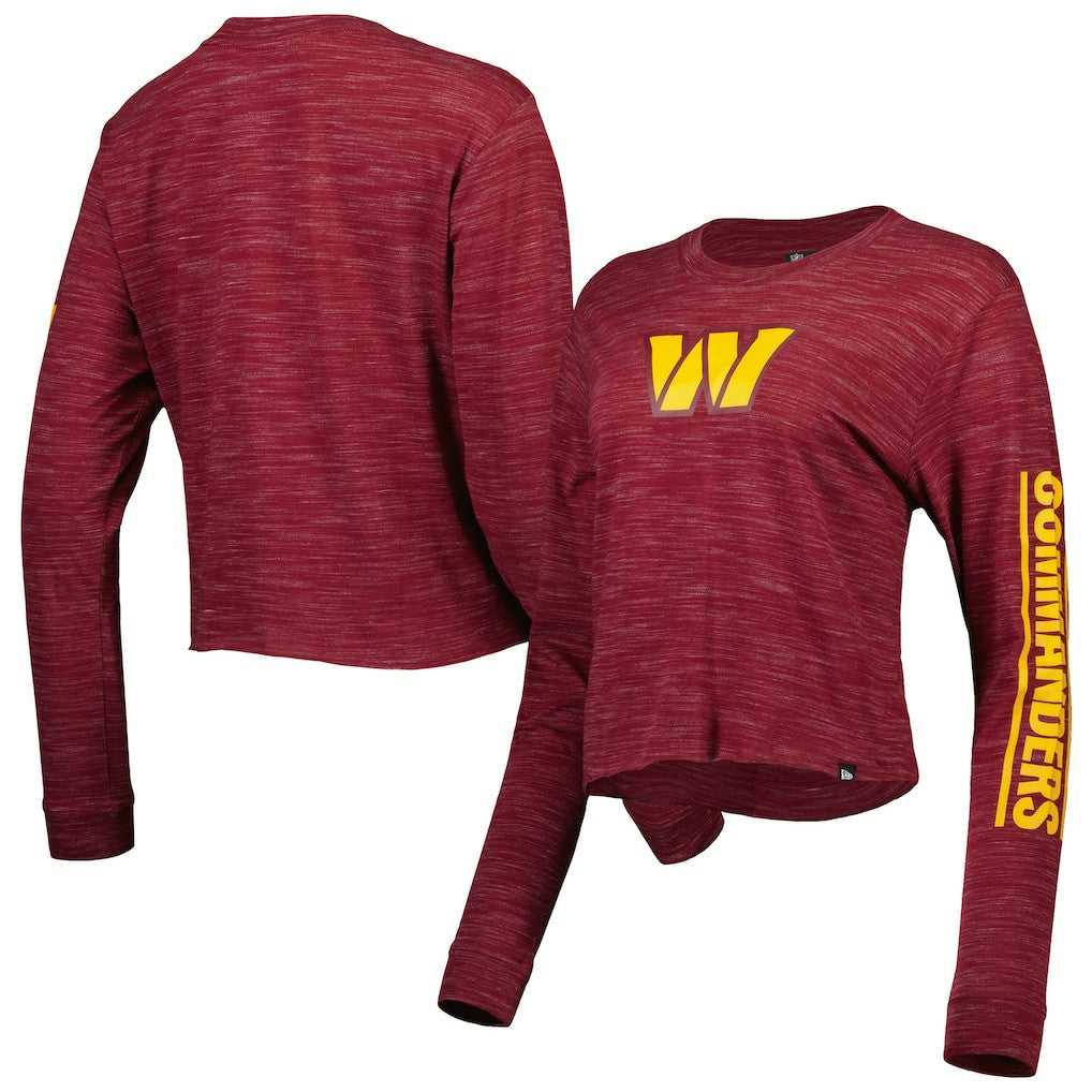 Washington Commanders Women's Crop Long Sleeve T-Shirt | NFL Near me