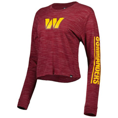 Washington Commanders Women's Crop Long Sleeve T-Shirt | NFL Near me