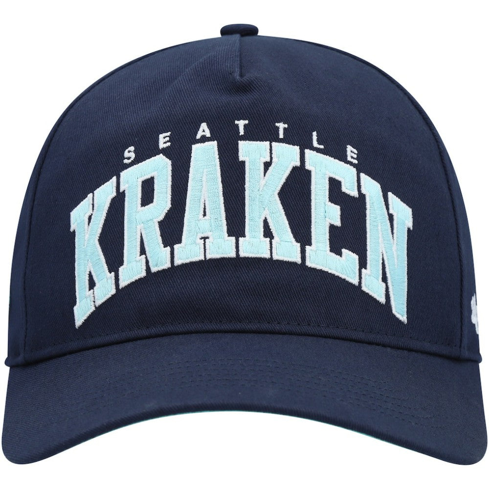Seattle Kraken '47 Block Arch Hitch Snapback Hat -  NHL Hats