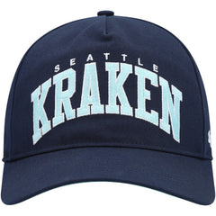 Seattle Kraken '47 Block Arch Hitch Snapback Hat -  NHL Hats