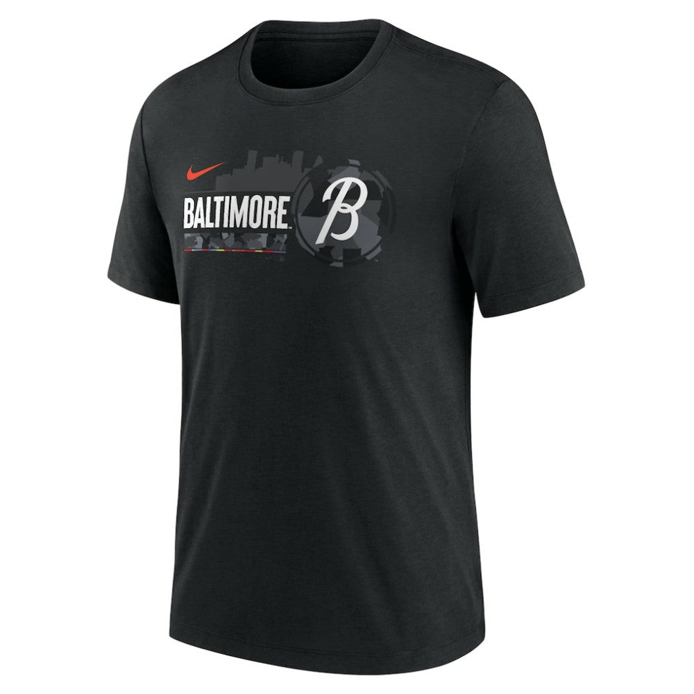 Baltimore Orioles Nike City Connect Tri-Blend T-Shirt - MLB T-shirts
