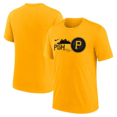 Pittsburgh Pirates Nike City Connect Tri-Blend T-Shirt - MLB T-shirts