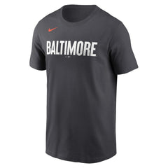 Baltimore Orioles Nike City Connect Wordmark T-Shirt - MLB T-shirts