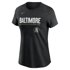 Baltimore Orioles Nike Women's City Connect Wordmark T-Shirt - MLB T-shirts