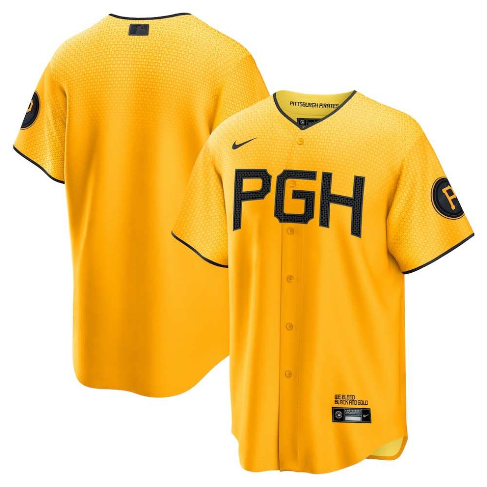Pittsburgh Pirates Nike City Connect Replica Jersey - MLB Jerseys