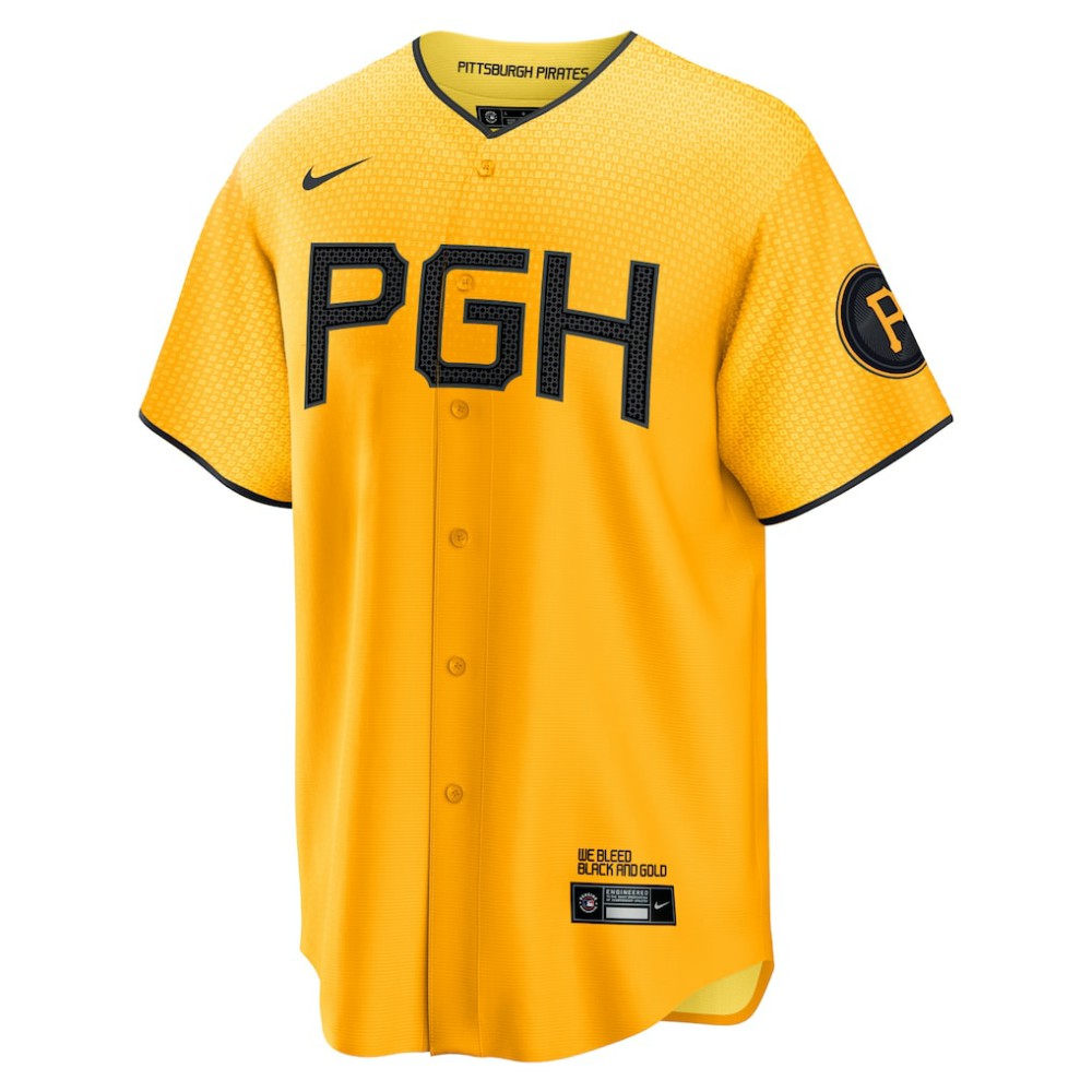 Pittsburgh Pirates Nike City Connect Replica Jersey - MLB Jerseys