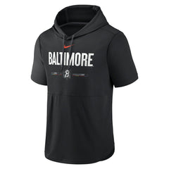 Baltimore Orioles Nike City Connect Short Sleeve Pullover Hoodie - MLB Hoodies
