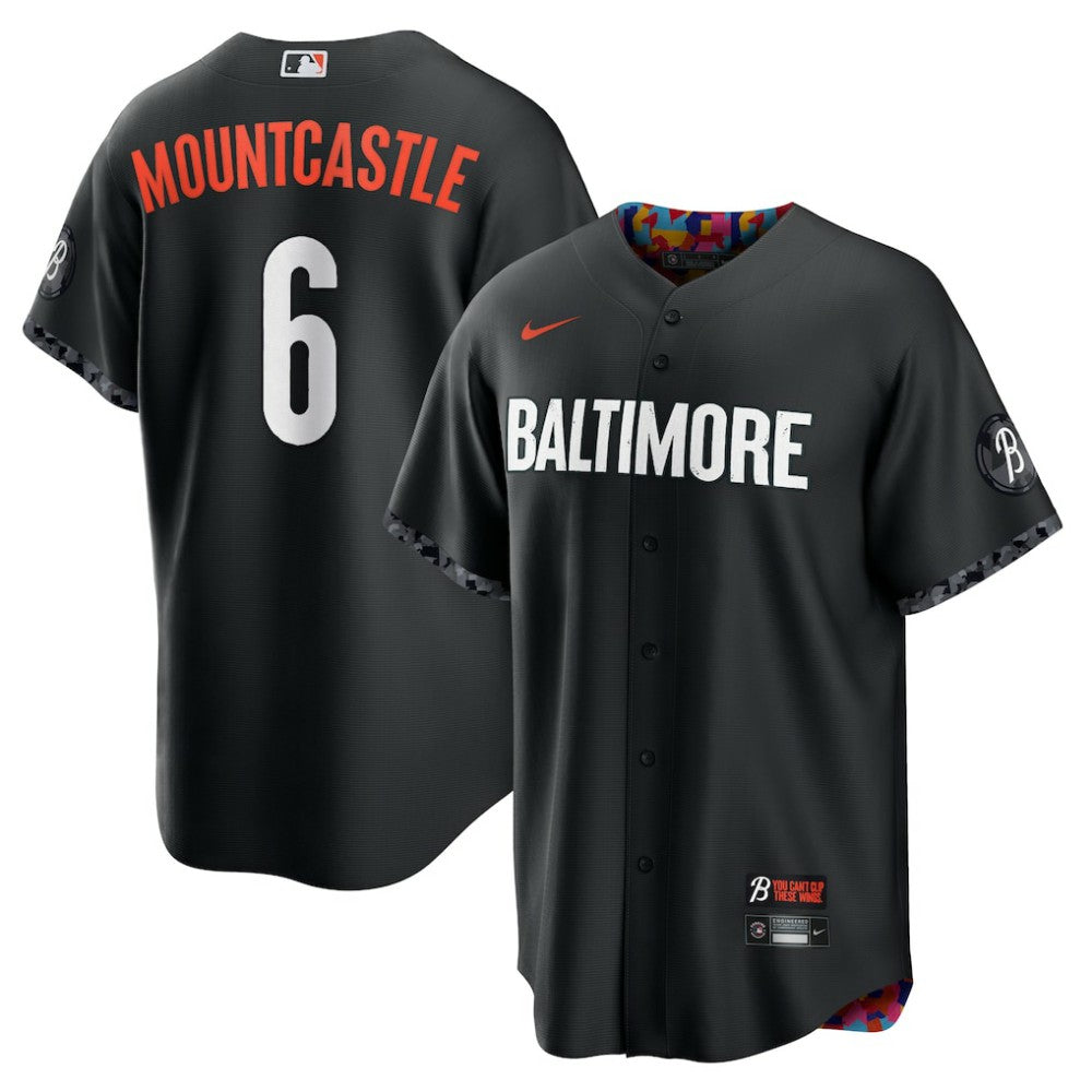 Ryan Mountcastle Baltimore Orioles Nike City Connect Replica Player Jersey - MLB Jerseys