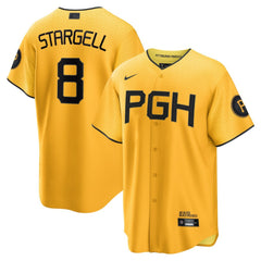 Willie Stargell Pittsburgh Pirates Nike City Connect Replica Player Jersey - MLB Jerseys