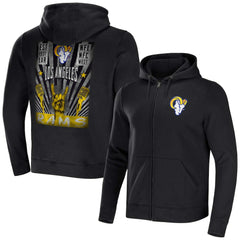 Los Angeles Rams NFL x Darius Rucker Collection Rocker Full-Zip Hoodie | NFL Sale