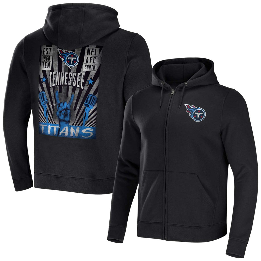 Tennessee Titans NFL x Darius Rucker Collection Rocker Full-Zip Hoodie | NFL New
