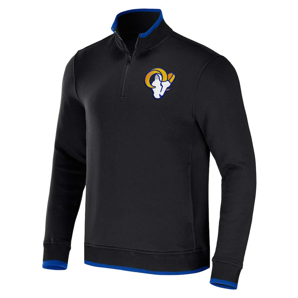 Los Angeles Rams NFL x Darius Rucker Collection Logo Quarter-Zip Top | NFL US