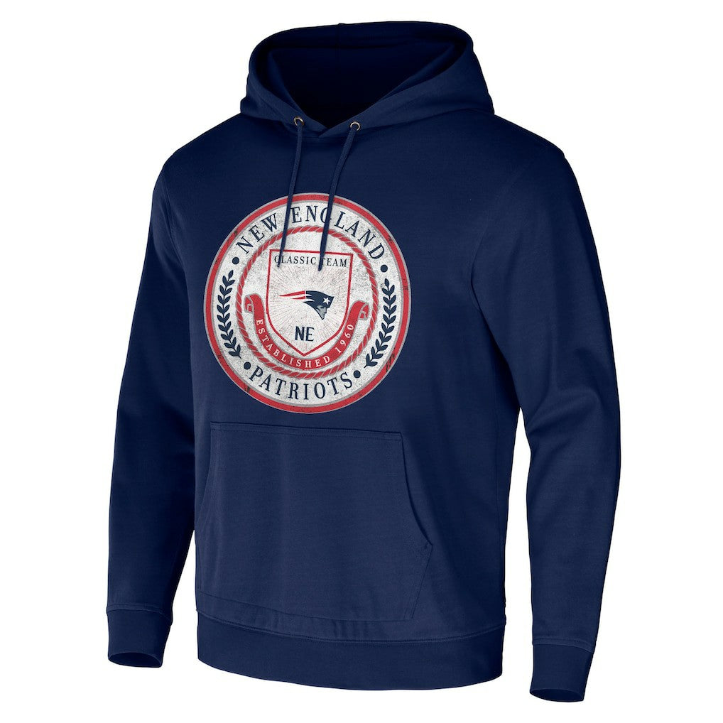 New England Patriots NFL x Darius Rucker Collection Washed Pullover Hoodie | NFL Outlet
