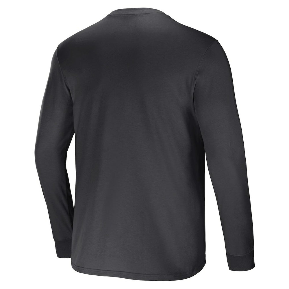 New Orleans Saints NFL x Darius Rucker Collection Team Long Sleeve Pocket T-Shirt | NFL Hot