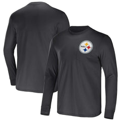 Pittsburgh Steelers NFL x Darius Rucker Collection Team Long Sleeve Pocket T-Shirt | NFL Discount
