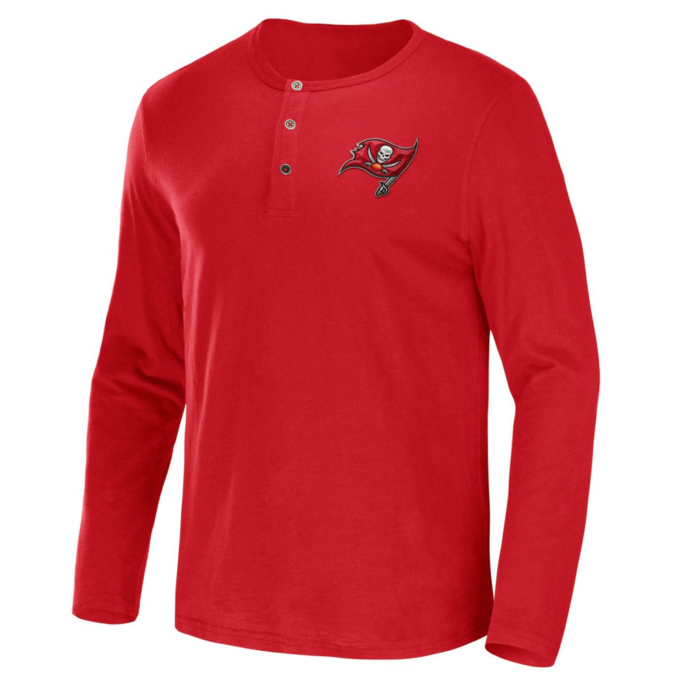 Tampa Bay Buccaneers NFL x Darius Rucker Collection Slub Jersey Henley Long Sleeve T-Shirt | NFL Online
