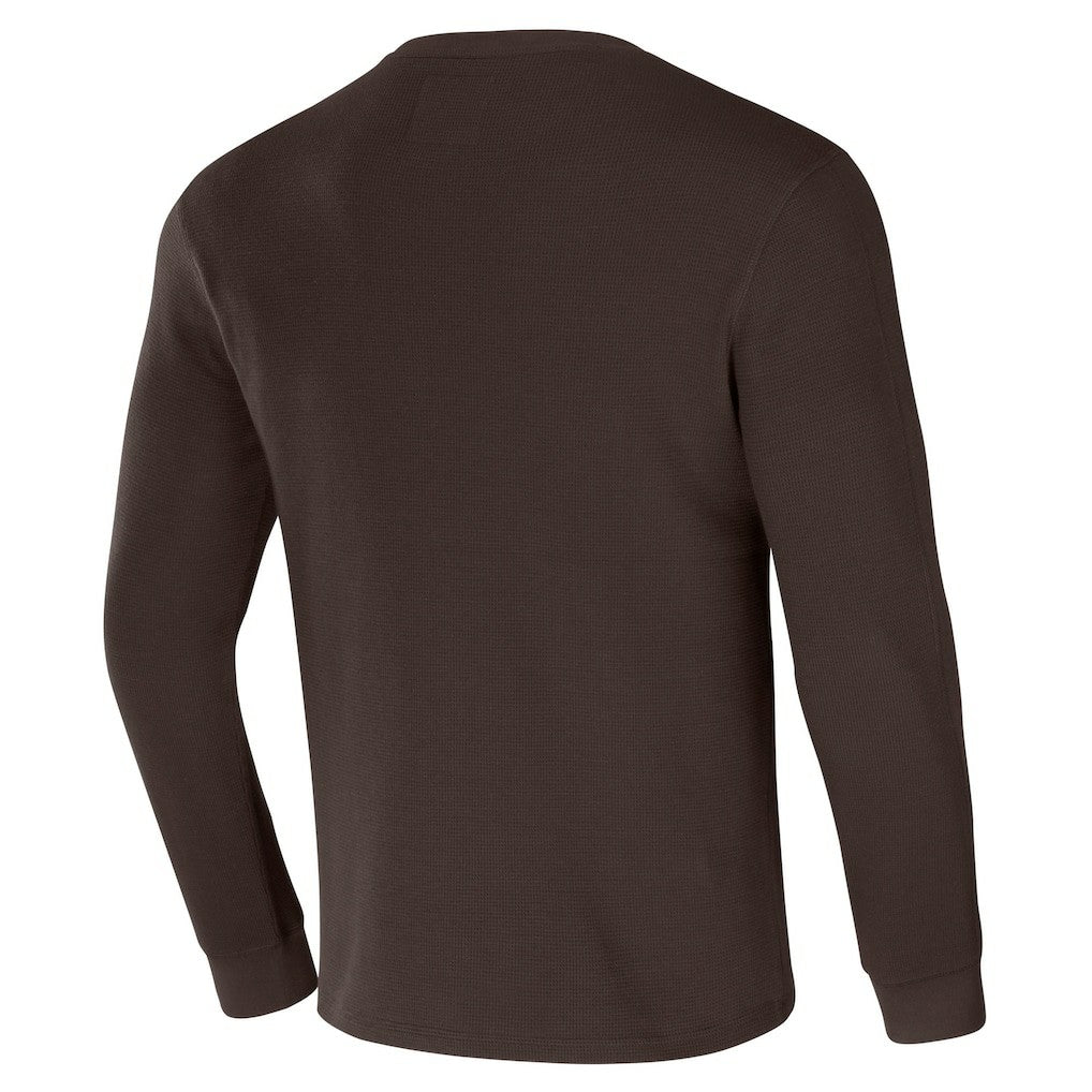 Cleveland Browns NFL x Darius Rucker Collection Long Sleeve Thermal T-Shirt | NFL New