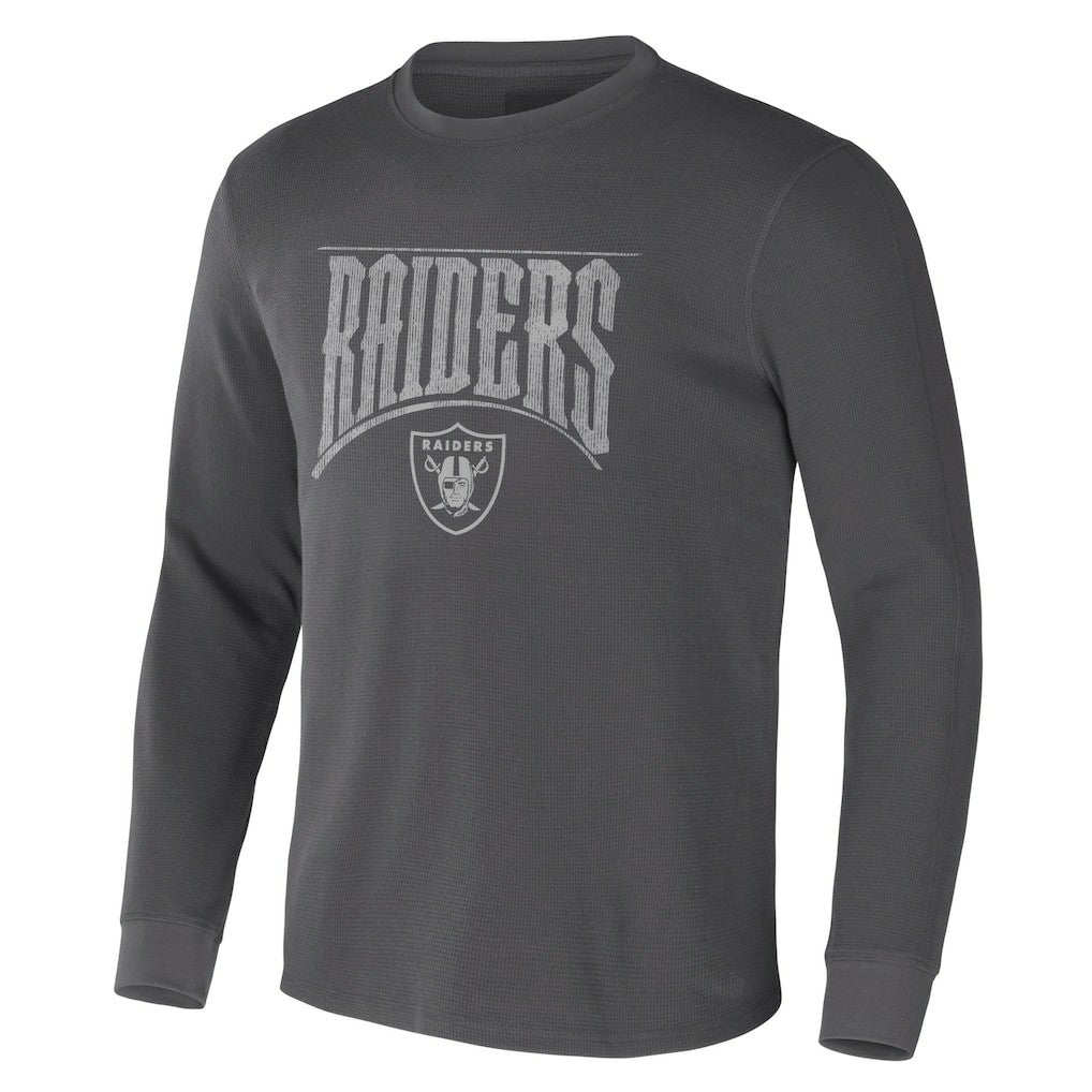 Las Vegas Raiders NFL x Darius Rucker Collection Long Sleeve Thermal T-Shirt | NFL New