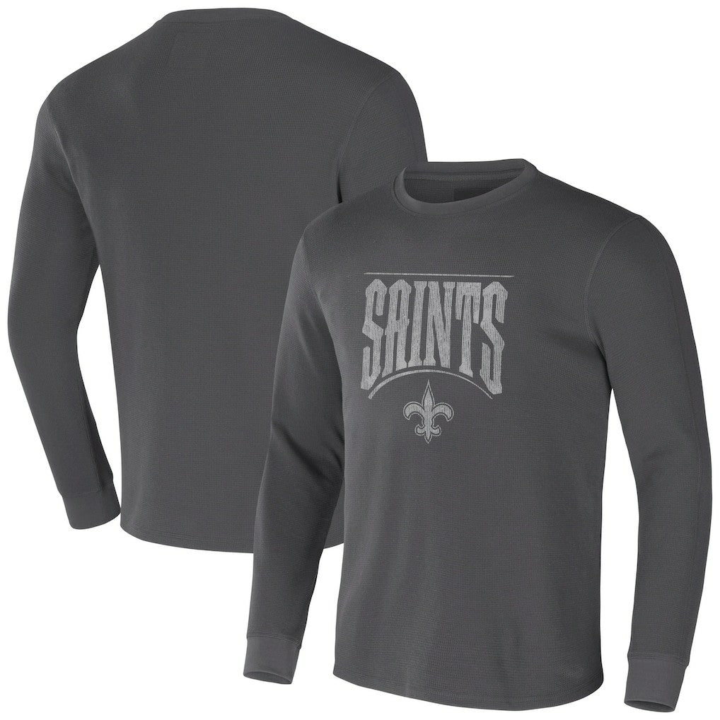 New Orleans Saints NFL x Darius Rucker Collection Long Sleeve Thermal T-Shirt | NFL New