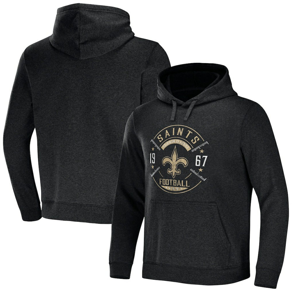 New Orleans Saints NFL x Darius Rucker Collection Radar Pullover Hoodie | NFL New