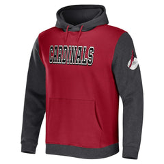 Arizona Cardinals NFL x Darius Rucker Collection Colorblock Pullover Hoodie | NFL Hot