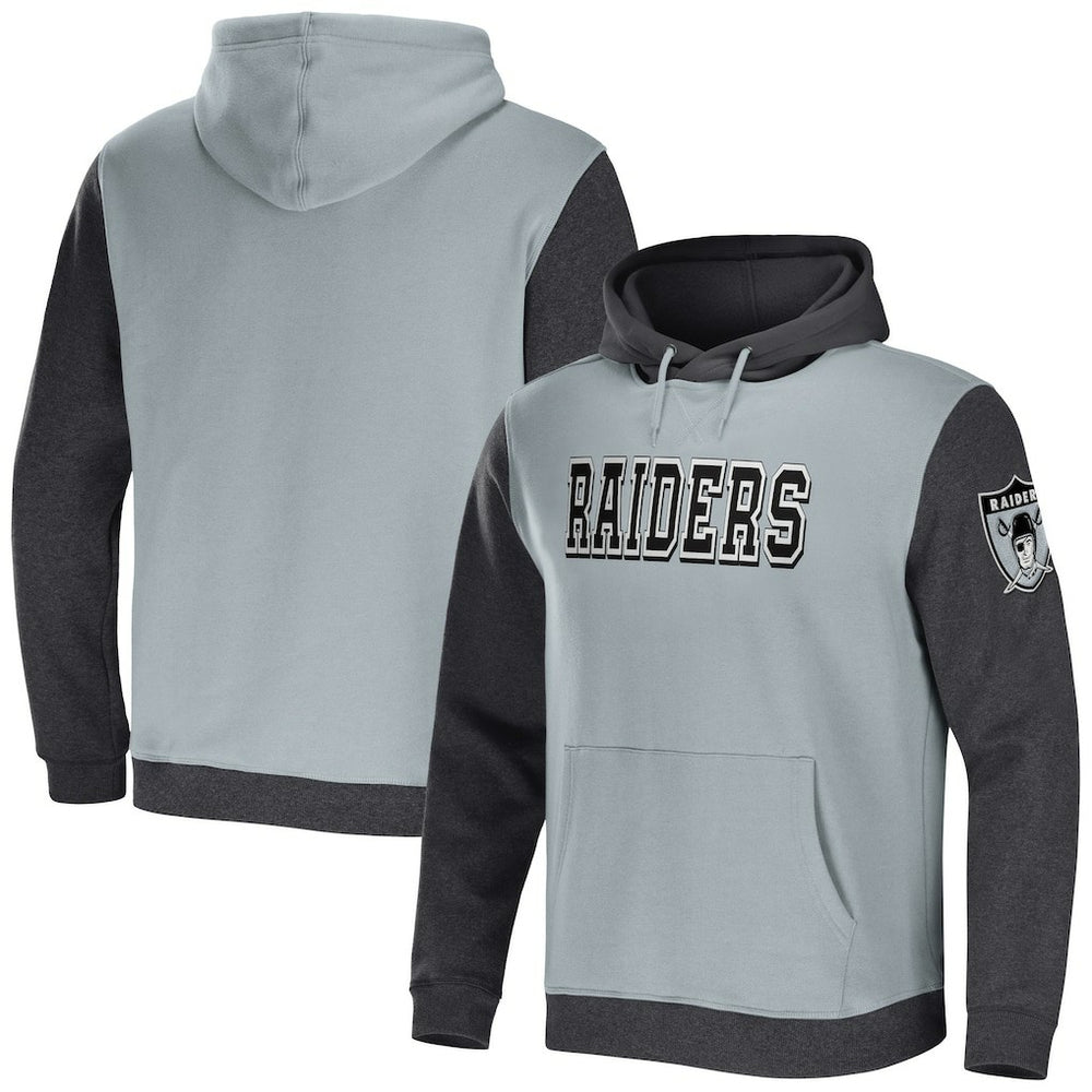 Las Vegas Raiders NFL x Darius Rucker Collection Colorblock Pullover Hoodie | NFL Online
