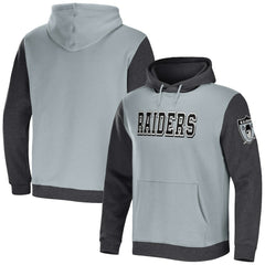 Las Vegas Raiders NFL x Darius Rucker Collection Colorblock Pullover Hoodie | NFL Online