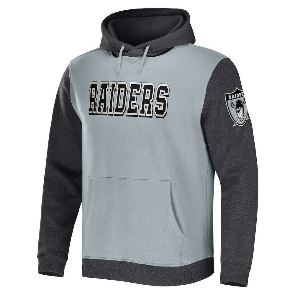 Las Vegas Raiders NFL x Darius Rucker Collection Colorblock Pullover Hoodie | NFL Online