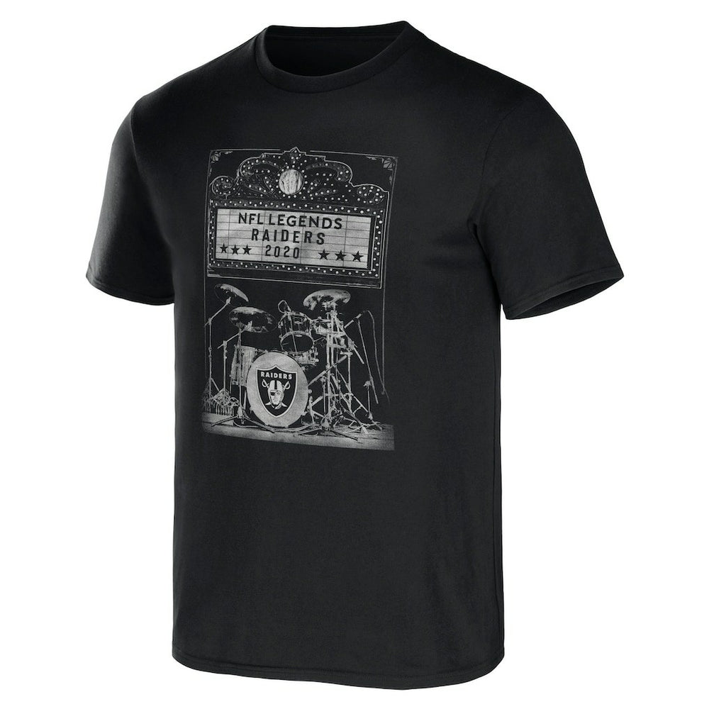 Las Vegas Raiders NFL x Darius Rucker Collection Band T-Shirt | NFL Outlet
