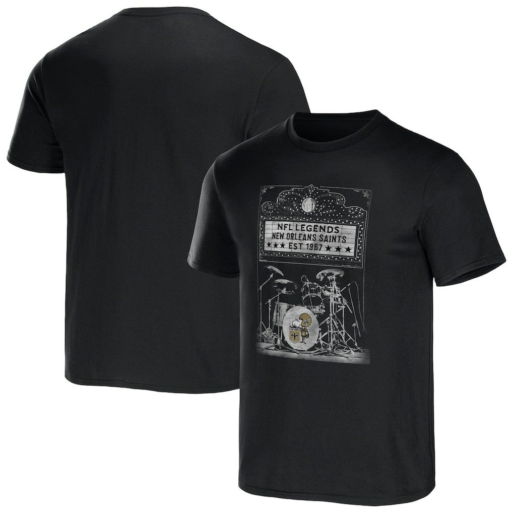 New Orleans Saints NFL x Darius Rucker Collection Band T-Shirt | NFL On sale